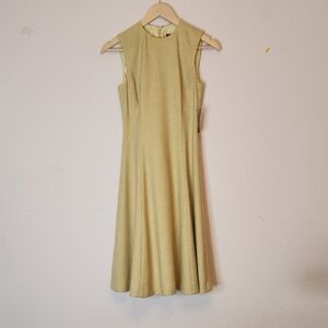 VTG RALPH LAUREN Wool Midi Sleeveless Dress, size 2